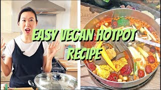 EASY DIY HOT POT 素食火鍋 VEGAN [upl. by Miun783]