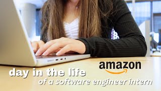 day in the life of a software engineer intern at amazon [upl. by Anev]