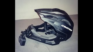 Cratoni CManiac GoPro hero 8 Setup [upl. by Annalee]