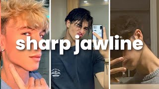 6 Steps to sharp jawline no bs guide [upl. by Olocin]