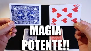 LA MAGIA CON LE CARTE PIÙ POTENTE E FACILE AL MONDO Spiegazione [upl. by Ainatnas]