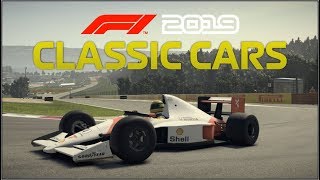 F1 2019 CLASSIC CARS [upl. by Suolhcin]