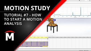 SOLIDWORKS Motion Tutorial Series 7  Motion Analysis [upl. by Eimmac]