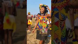 Zulu Queens village Natural culture africa southafricanculture zulu culture dance zuluhistory [upl. by Etteuqal]