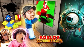 Roblox Scramblescape Unscramble Art to Survive the Entity FGTeeV Family Escape Gameplay [upl. by Smiley]