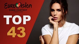 Eurovision 2018 Final top 43 songs W comments [upl. by Sunil]