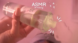 ASMR  No Talking Midnight SPA  First Person Skincare Sounds ✨ [upl. by Caputo565]