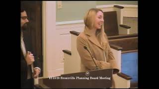 2023 12 13 Bronxville Planning Board Meeting [upl. by Romelle940]