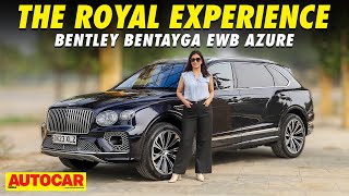 Bentley Bentayga EWB review  Palace on wheels  First Drive  Autocar India [upl. by Goulet]