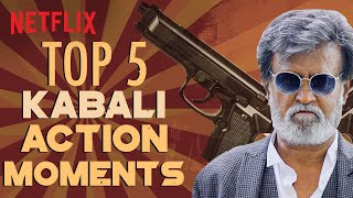 Superstar Rajnikanth’s Best Action Scenes  Kabali  Netflix India [upl. by Llenral]