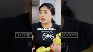 Kids and Food Choices  Bachpan ki Yaadien  Mom Struggles  Bhai Behen shorts [upl. by Anauqahc]