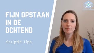 Scriptie Tips Hoe kan je fijn opstaan in de ochtend [upl. by Lakym]