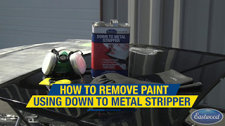 Easily Remove Paint amp Primer Using Down to Metal Paint Stripper from Eastwood [upl. by Atikihs73]