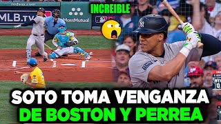 Juan Soto Toma Venganza de Boston Y Sacude Enorme Jonron Con Epico Perreo Y MIRA QUE PASÓ  MLB [upl. by Yug]