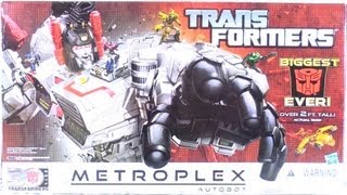 Video Review of the Transformers Generations METROPLEX [upl. by Sherie]