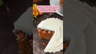 Delicious Carrot Cake with a Rosewater Twist  Easy Recipe [upl. by Glennis]