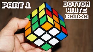 How to Solve a Rubiks Cube  Part 1  White Cross Easiest Method [upl. by Ishii]