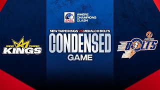 Condensed Game Group B  New Taipei Kings vs Meralco Bolts  Nov 29 2023 [upl. by Ycnalc434]