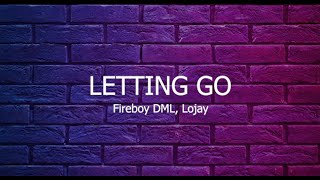 Fireboy DML Lojay  Letting go lyrics [upl. by Shadow527]