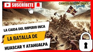 La Caída del Imperio Inca La Batalla de Huáscar y Atahualpa [upl. by Ahsatak]