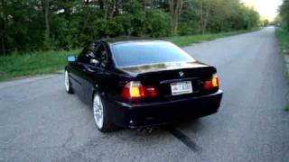 BMW 330ci AFE Style Exhaust [upl. by Ecilayram]