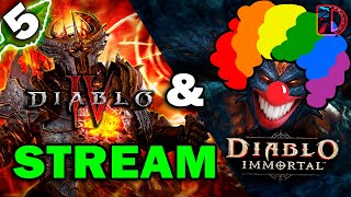 Diablo inmortal amp luego Diablo 4 T5 [upl. by Runkle]