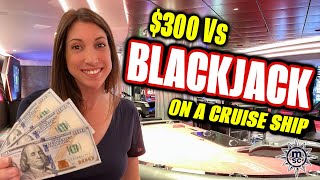 👉 BLACKJACK on a Cruise Ship 🛳 MSC Seascape blackjack cruise casino [upl. by Samaria]