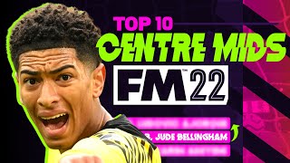 Top 10 MIDFIELDERS in FM22  Most Meta CMs [upl. by Acinna]