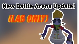 New Battle Arena Update LAB ONLY  Yeeps Hide and Seek [upl. by Carrelli]