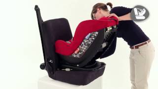 MaxiCosi  How to install Milofix car seat [upl. by Tamer]