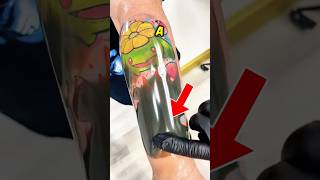 Beware of Tattoo Ink Bags 😳🖤 viralvideo tattoo tattoos [upl. by Eirol]