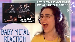 BABYMETAL  YAVA Live Reaction [upl. by Annahavas]