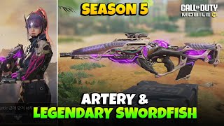 Season 5 Bone Keeper Draw  Artery amp Legendary Swordfish COD Mobile  CODM [upl. by Cordeelia671]