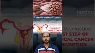 HPV vaccine to prevent cervical cancer  HPV Vaccine कैसे जान बचाती है [upl. by Tella]