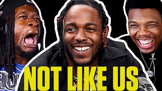 KENDRICK LAMAR quotNOT LIKE USquot REACT COMPILATION [upl. by Oivat134]