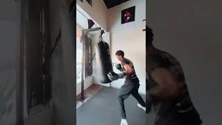 Decent bag work viral boxing fyp fun gervontadavis ryangarcia bivolbeterbiev calebplant [upl. by Brindell]