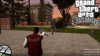 BIG SMOKE Y RIDER NOS TRAICIONAN  GTA SA DEFINITIVE EDITION 4 [upl. by Pember665]