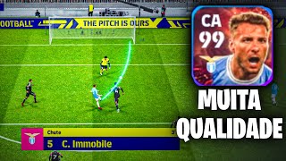 CONTRATEI O IMMOBILE 99 o TERROR dos ZAGUEIROS no EFOOTBALL 2023 MOBILE [upl. by Lilia223]