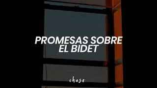 Promesas Sobre El Bidet  Charly García  Letra [upl. by Asilak474]