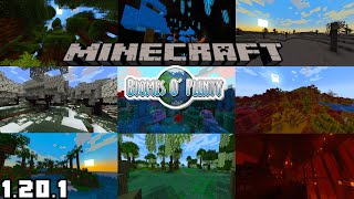 BIOMES O PLENTY MOD UPDATE  MINECRAFT 1201 MOD SHOWCASE [upl. by Tenaej]