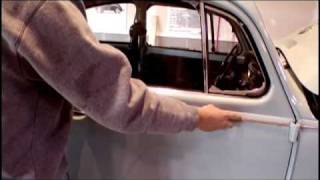 Classic VW Bugs How to Install Thin Chrome for your 1967 and later Beetle [upl. by Eirual568]