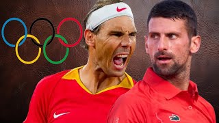 Novak Djokovic vs Rafael Nadal  Olympics 2024 Gameplay [upl. by Adnoel150]