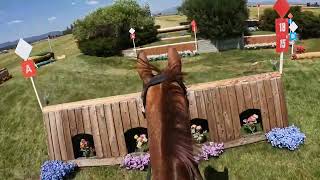 Cristina Rennie and Flight of the Arabesque  The Event at Rebecca Farms 3S  Cross Country Go Pro [upl. by Bowie761]