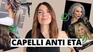 TAGLI DI CAPELLI ANTI ETÀ PER SEMBRARE PIÙ GIOVANI over 50  TENDENZE capelli 2022 [upl. by Lanae]