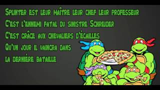 Tortues ninja générique entier 1987 Paroles HD [upl. by Ylloh]