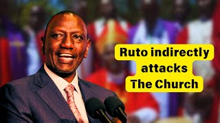 President Rutos SHOCKING Attack on the Clergy Caught on Camera [upl. by Drawyeh]