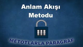 Anlam Akışı Metodu  Paragrafın Şifreleri  2021 LGS [upl. by Halfdan]