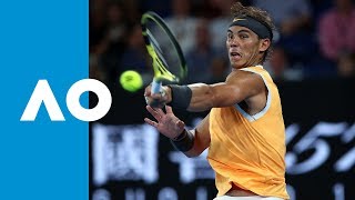 Final game Awesome Nadal into final SF  Australian Open 2019 [upl. by Hogg]