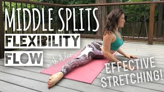 30 Minutes to MIDDLE SPLITS Flexibility Flow [upl. by Reyaht232]