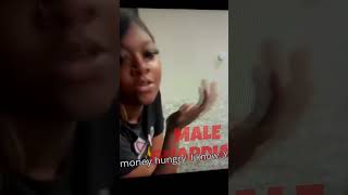 trifling girlfriend tells her boyfriend that she feels like shes entitled to the money [upl. by Henrique]